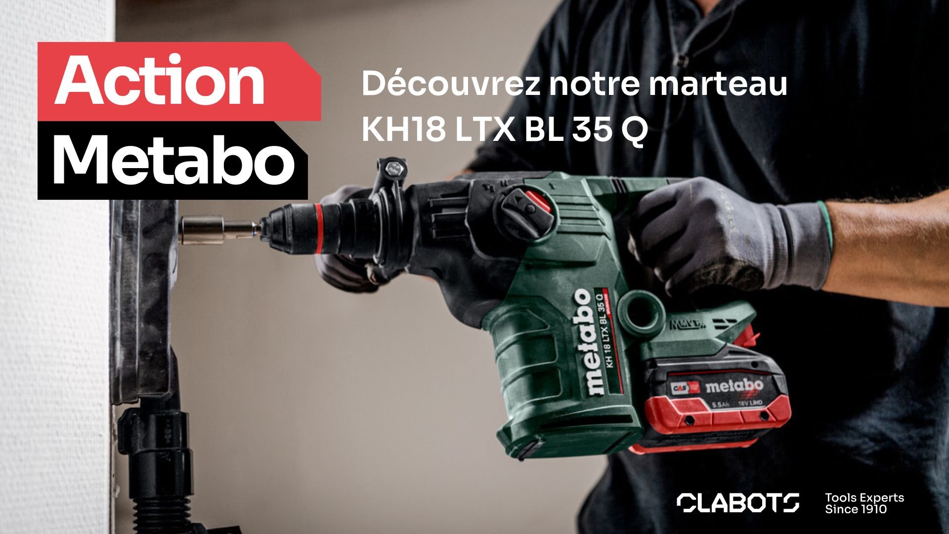Action Metabo Marteau