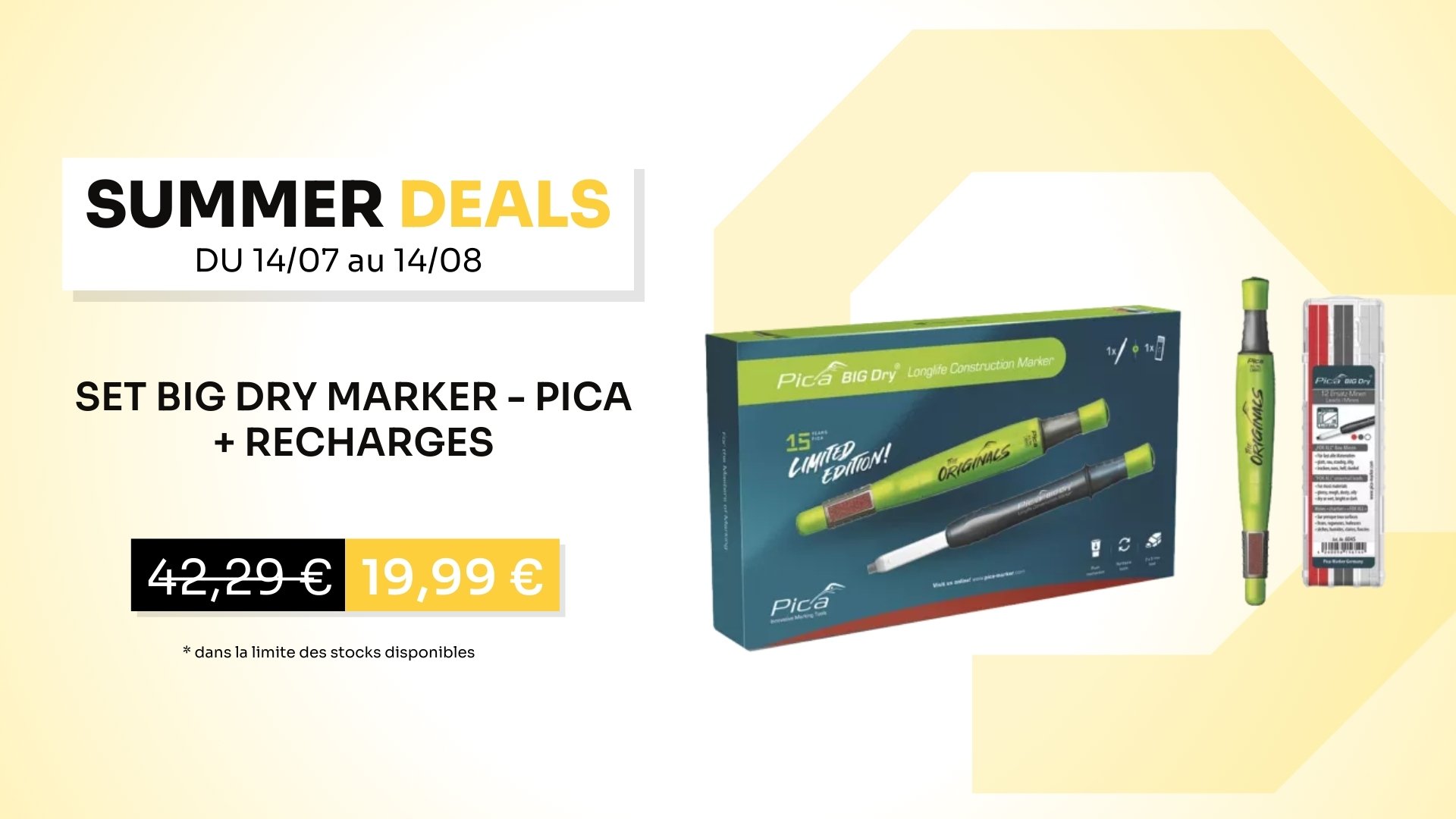 Set de marker Pica