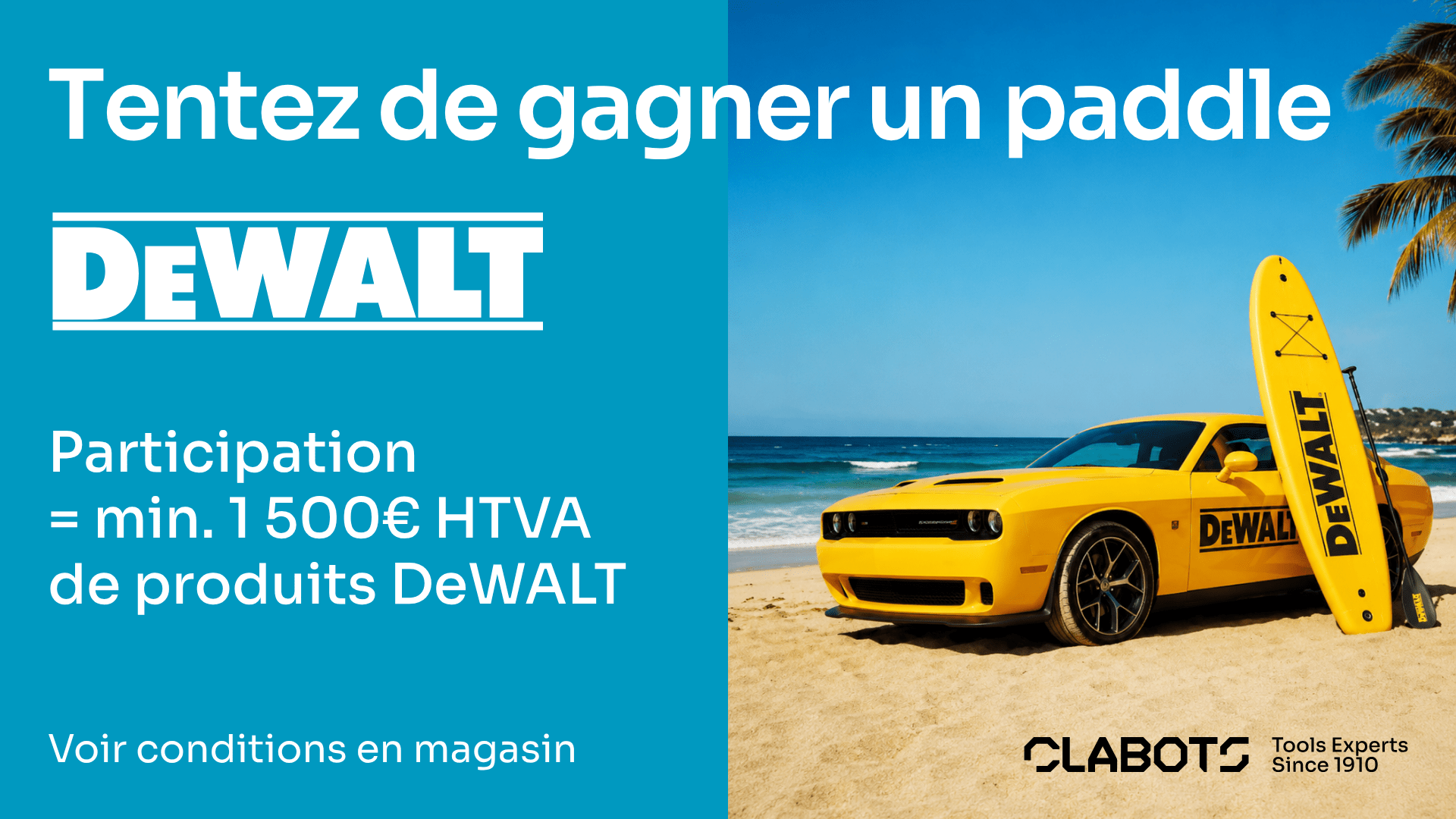 Action paddle DeWALT