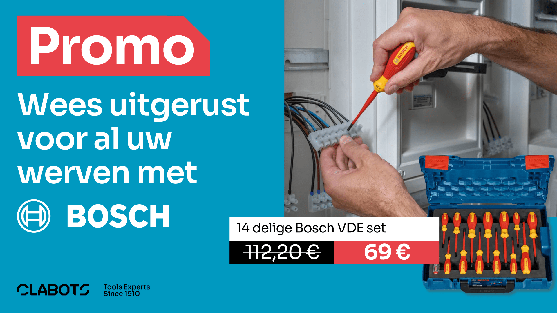 Bosch schroevendraaiers promo