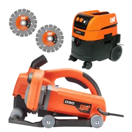 SPIT RAINUREUSE D90 + ASPIRATEUR AC1630P