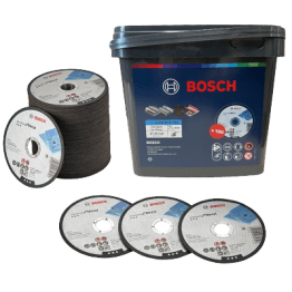 BOSCH 100 DISQUES A TRONCONNER METAL 125 X 1 MM