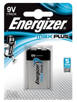 ENERGIZER MAX PLUS 6LR61 9V BL1