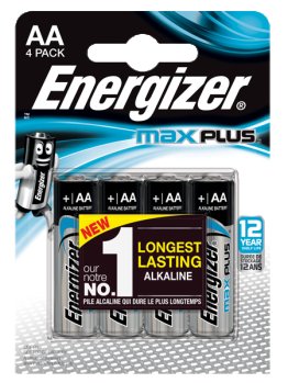 4 PILES ENERGIZER MAX PLUS LR6 - AA
