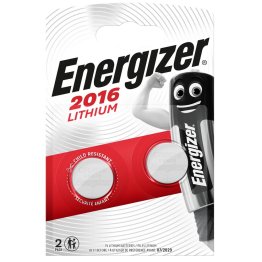 2 PILE ENERGIZER LITH 3V - CR2016
