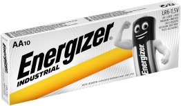 10 PILES ENERGIZER INDUSTRIAL LR6 - AA
