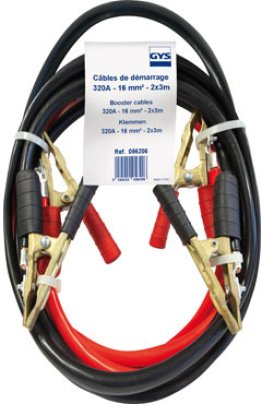 CABLES DE DEMARAGE 16MM 3M 320A