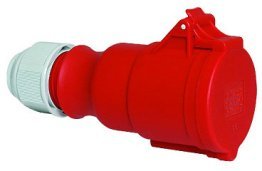 FICHE FEMELLE 5POL 16A 380V