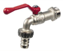 ROBINET A BILLE DBLE SERVICE MAT 3/4