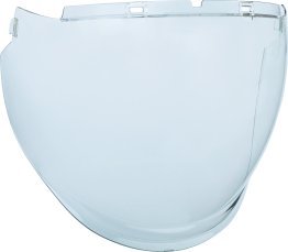 CASQUE DE CHANTIER ONYX DOUBLE COQUE VISIERE ESCAMOTABLE BLANC