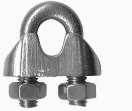 SERRE CABLE ETRIER - GALVA