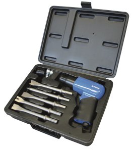 MARTEAU BURINEUR + 5 BURINS EN COFFRET