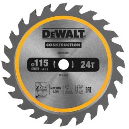 LAME DEWALT 115MM 24DT DT20420-QZ