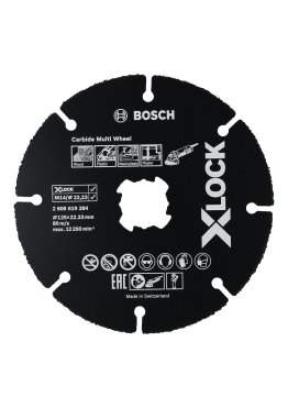 X-LOCK DISQUE A TRONC. CARBIDE-125MM