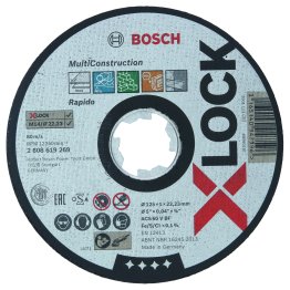 X-LOCK DISQUE ATRONC MULTI CONST. 125MM