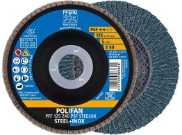 POLIFAN PFF 125 Z40 PSF STEELOX