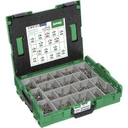 VIS INOX A2 TORX ASSORTIMENT L-BOXX