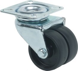 ROUL.NYLON NOIR PIVOT DOUBLE 50X18 CHARGE 60 KG