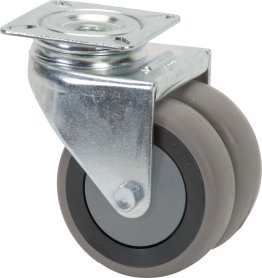 ROUL.CAOUTCHOUC GRIS DOUBLE 50X18 CHARGE 60 KG