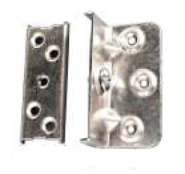 FERRURES DE LIT,FORME CORN (2PCE)