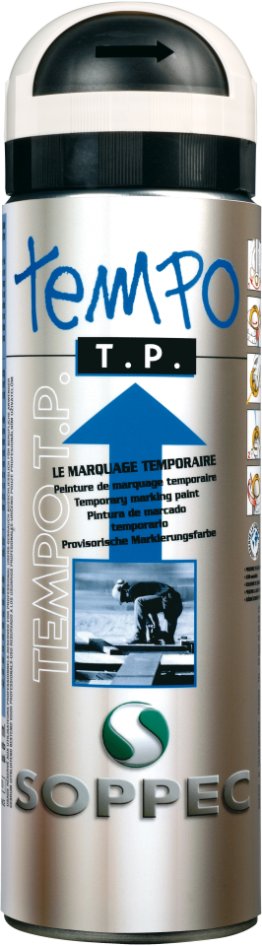 SPRAY TEMPO TP BLANC 500ML