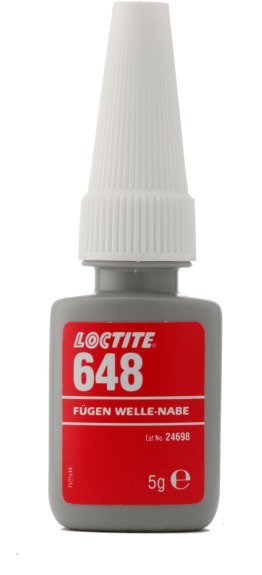 LOCTITE 648 HIGH TEMP RETAINER 5GR