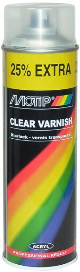 SPRAY ACRYL 500ml AUTO VERNIS